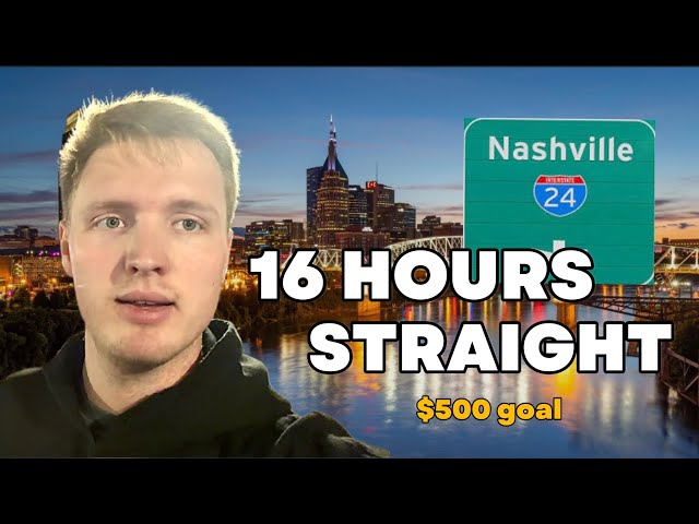 I DoorDashed for 16 Hours Straight in Nashville (Multi-App Grind)