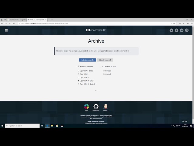 How to install java 11 on windows without oracle (2019)