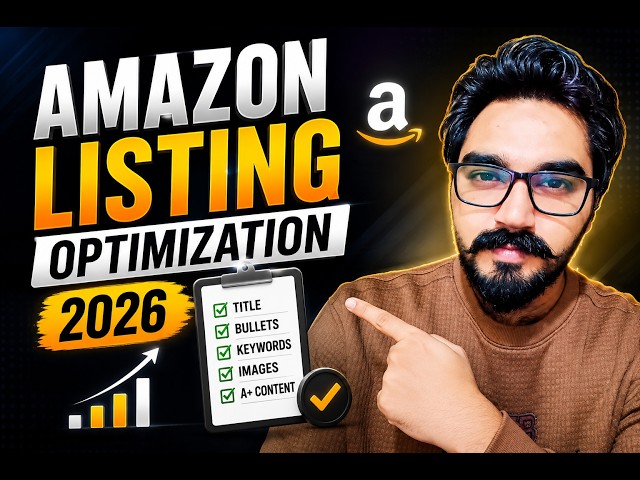 Amazon listing optimization tips 2026