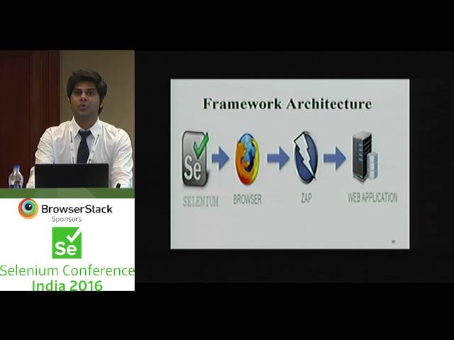 Functional and Security Testing by Sarvesh at Seconf16 India