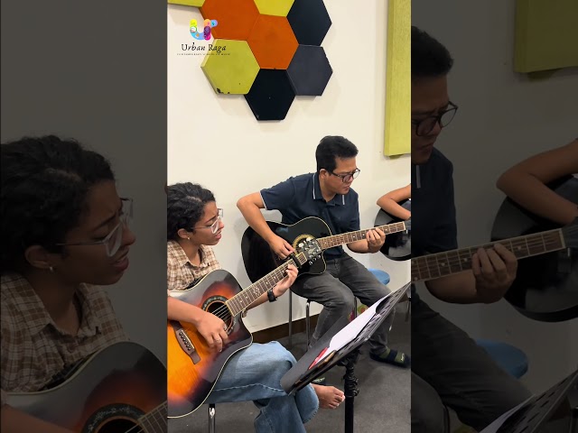 🎸 Guitar Training Session | Student & Trainer Performance | Urban Raga Bangalore 🎶