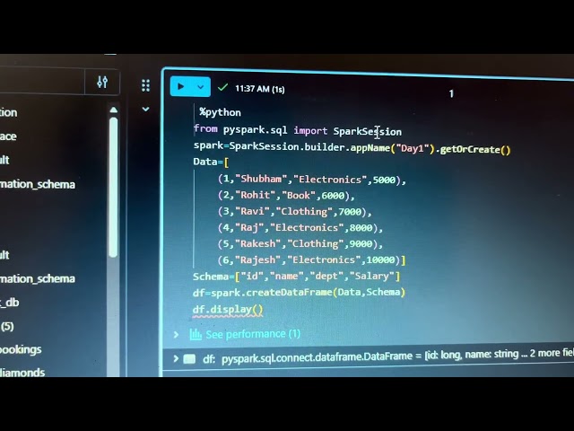 What is pyspark? How to create first Dataframe in pyspark? Day 01 #pyspark #pysparktutorial #python 