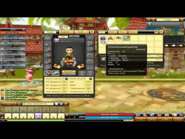 Let's Walkthrough Dragonica German part 2 [Schurke]