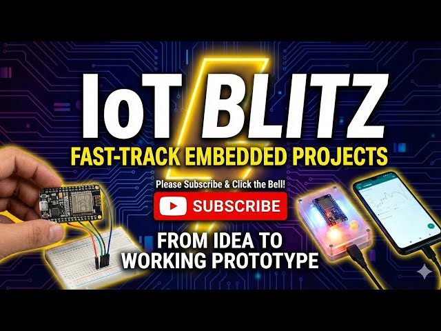 IoT Blitz:Fast-Track Embedded Projects from Idea to Working Prototype