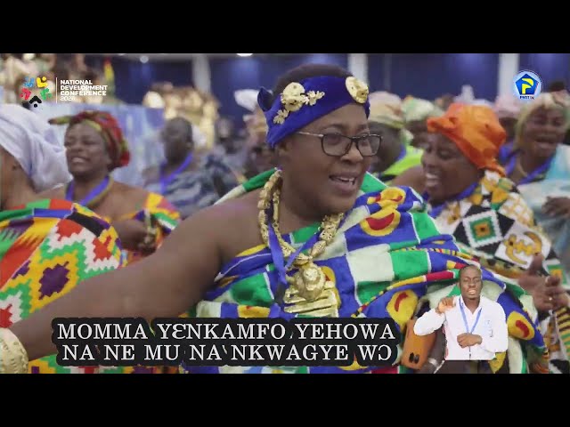 Elder Dr. Kwesi Mireku Leads Powerful Praise at National Development Conference 2026