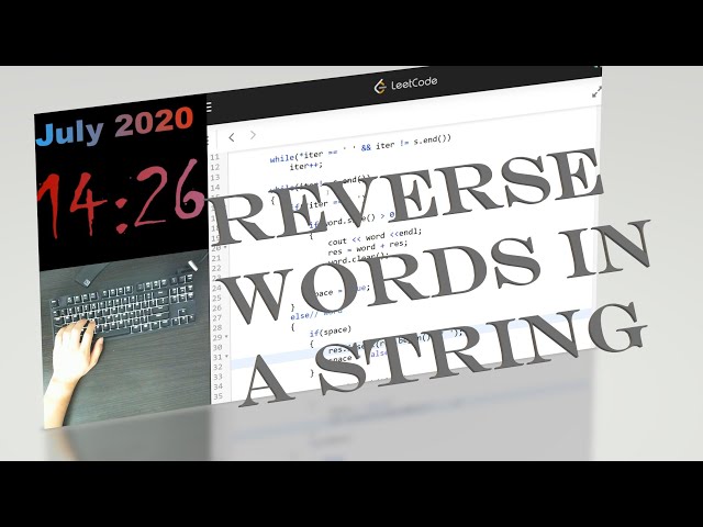 Reverse Words in a String