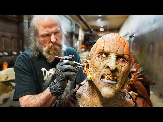 Making a Halloween Prop | Behind the Scenes with the Distortions Unlimited Pumpkin Witch