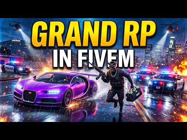 GRAND RP in FiveM! First Look