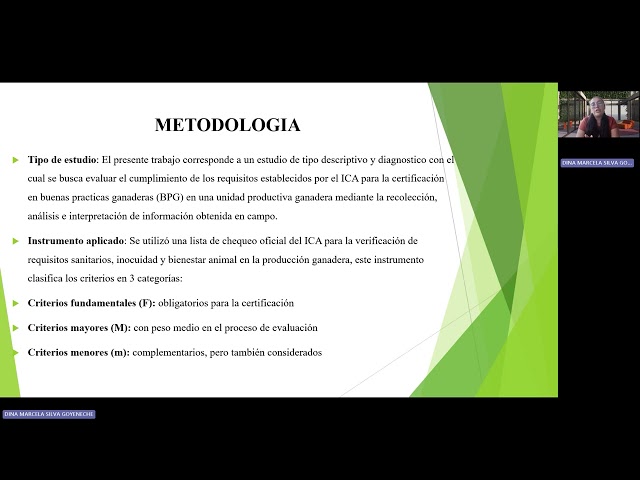 Certificación de BPG en sistema de producción ganadera