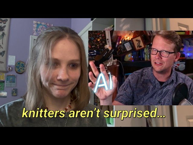 Hank Green is using ai but Knitters aren't surprised