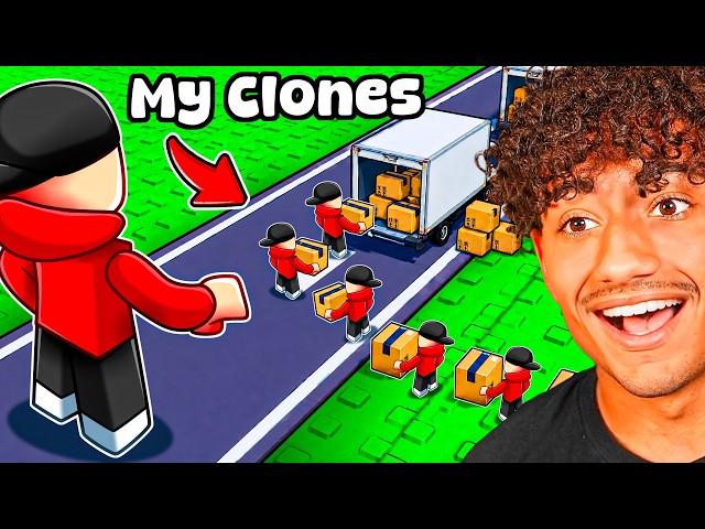Spawning CLONES To WORK FOR US in Roblox!