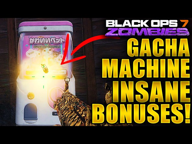 INSANE BONUS HEALTH! Kowakujo Gacha Machine Easter Egg Guide (Black Ops 7 Zombies Gacha EE Tutorial)