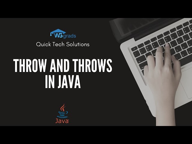 What is the difference between throw and throws in Java | How to use throw or throws in Java