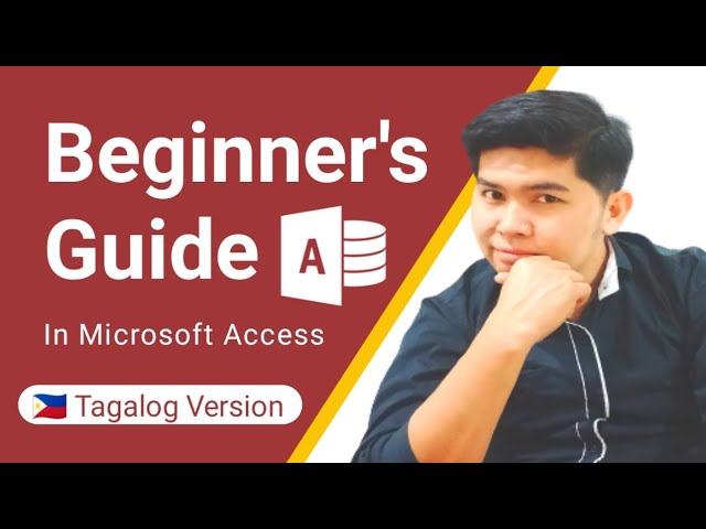 MS Access STEP by STEP Tutorial for Beginners (Start to finish)