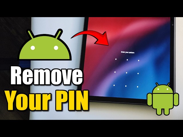 How to turn off PIN security on the Android lock screen - Full Guide