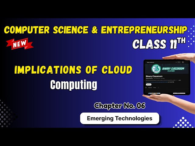 124 Implication of Cloud Computing Chapter 6 Class 11th Computer Science