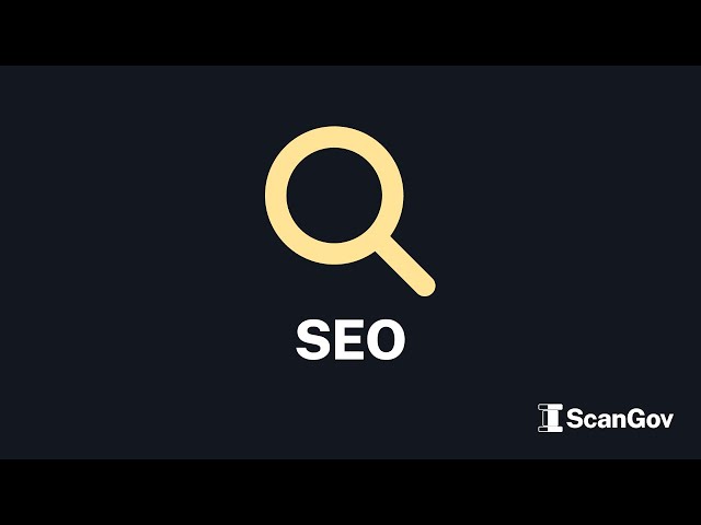 Search engine optimization and ScanGov