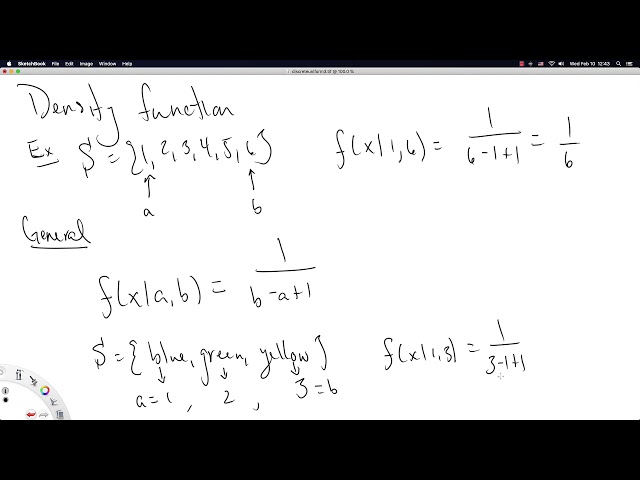 Introduction to Discrete Uniform Distribution