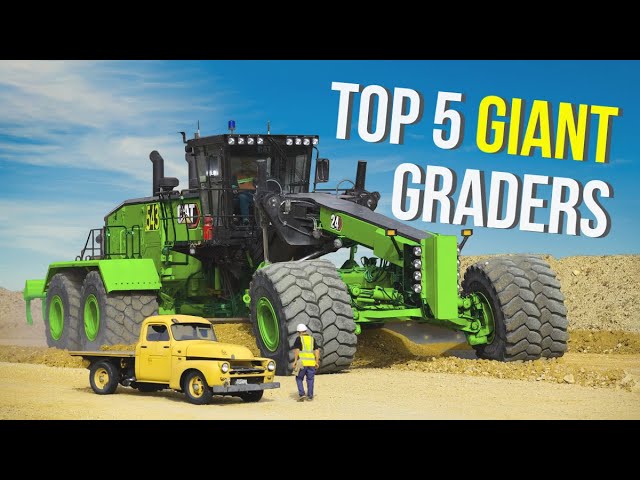 2024's MOST POWERFUL Motor Graders EXPOSED!