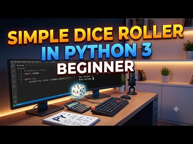 Simple Dice Roller in Python3