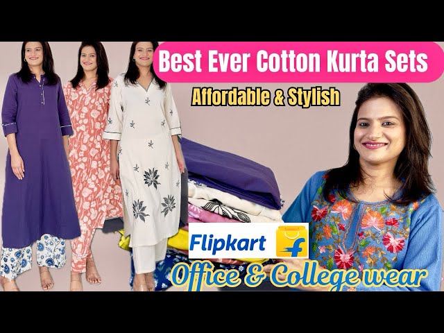 Kurti, Kurta Set & Co Ord set Haul ❤️Office, College & Daily wear l Solid & Printed Kurta Sets