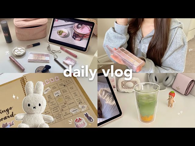 daily vlog 🍰 life as a homebody, baking, romanticizing life, slow and productive days