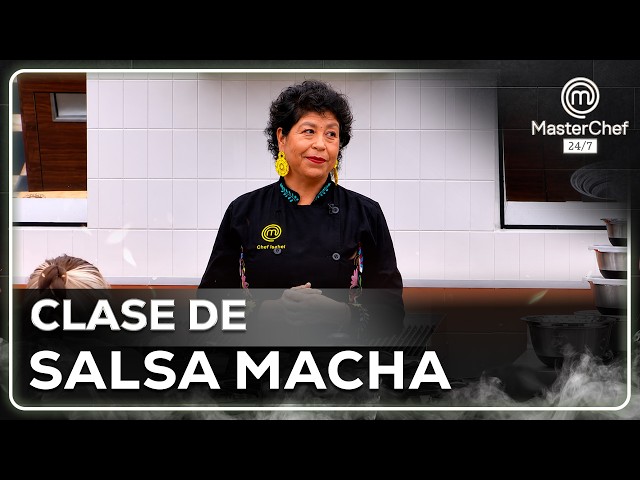 MASTERCLASS WITH CHEF ISABEL TO LEARN HOW TO MAKE SALSA MACHA | PART 1 | MasterClass 24/7