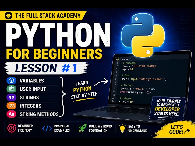 Week 0: Python Fundamentals | Variables, Data Types & User Input