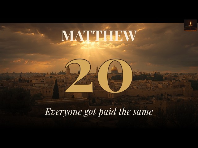 Matthew Chapter 20: Workers in the Vineyard Explained