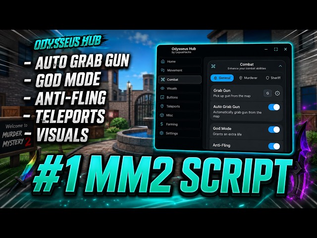 [NEW] 🔪 MM2 SCRIPT *KEYLESS* -  Autofarm, Kill All, Instant Win, Fling, And More!