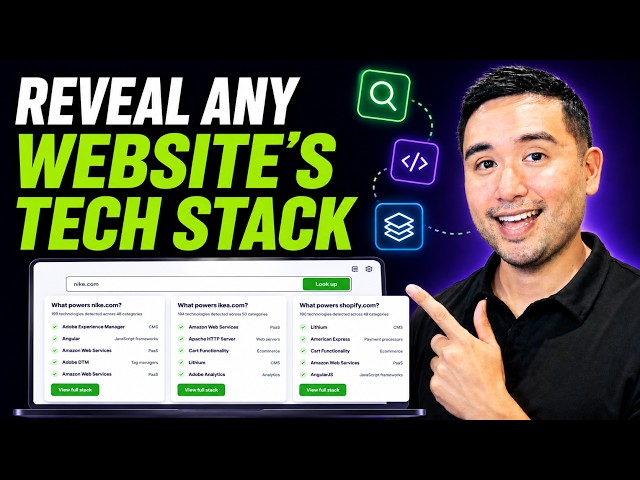 Reverse Engineer Any Website's Tech Stack in Seconds