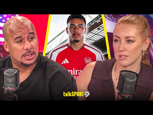 Arsenal fan Laura Kirk-Francis & Gabby Agbonlahor CLASH over Morgan Rogers' PRICE TAG