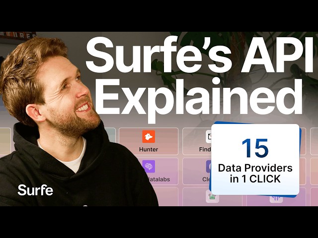 What is the Surfe API? Contact Enrichment & B2B Sales Data Explained
