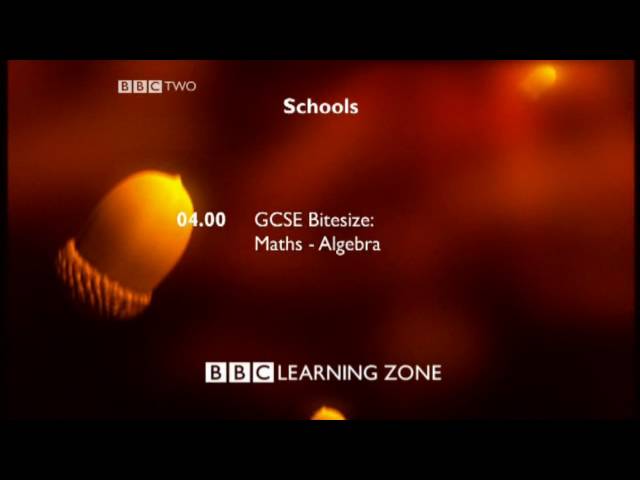 BBC Learning Zone Ident + Intro - Schools