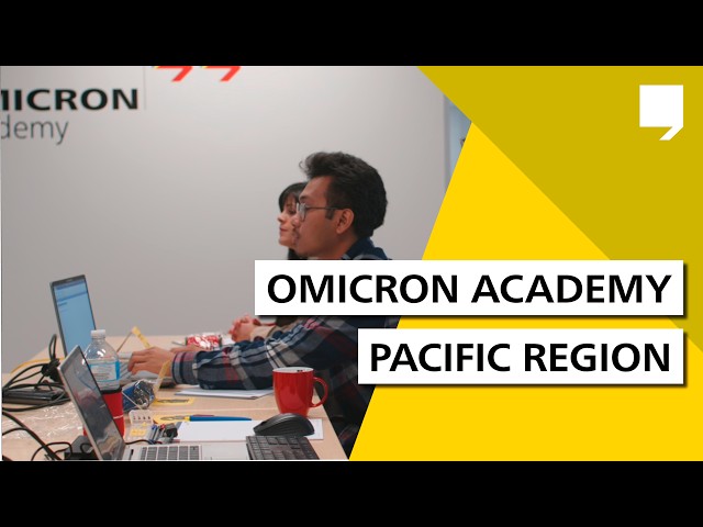 OMICRON Academy Pacific Region