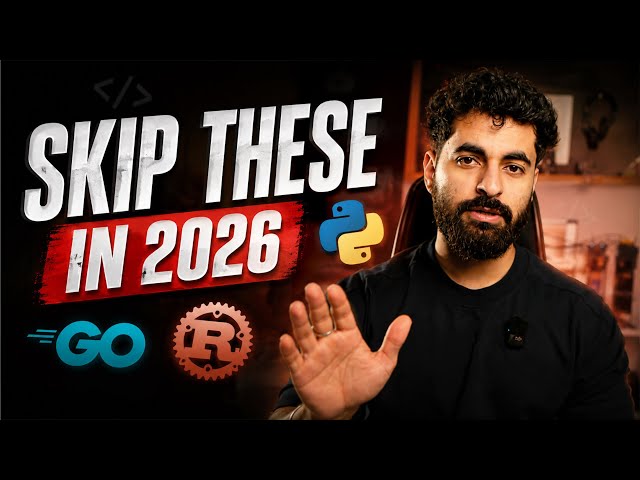 STOP Learning these Coding Skills in 2026 🛑