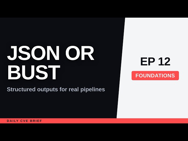 Structured Output LLM: Get JSON From Models Reliably