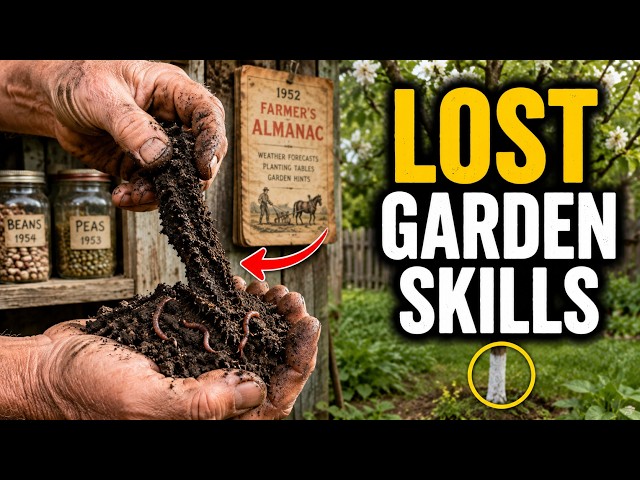 28 FORGOTTEN Gardening Skills Every American Used in the 1950s (Now Completely Gone)
