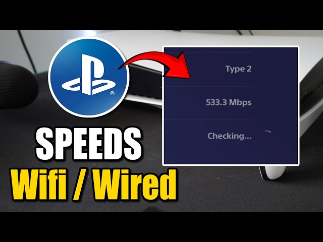 PS5: How to Test Internet Speed Connections - Wired vs WIFI