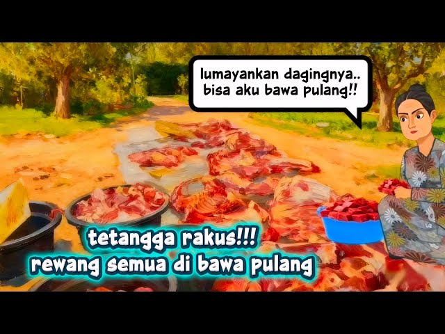 GREEDY NEIGHBOR, TAKES ALL THE HELP HOME || ANIMATION DRAMA #animation #cartoonanimation