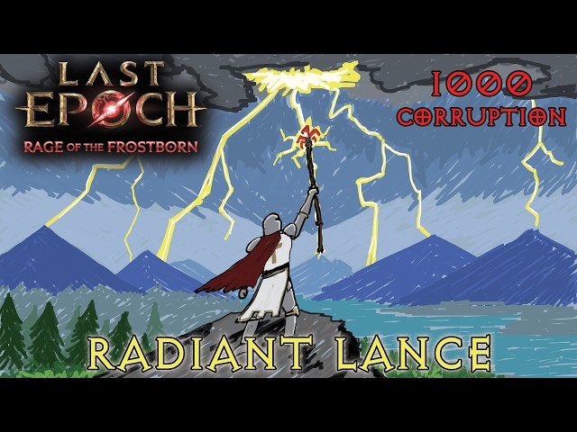 Radiant Lance Reliquaries (Lightning Crit Variant) 1000c - Last Epoch Season 5 Rage of the Frostborn