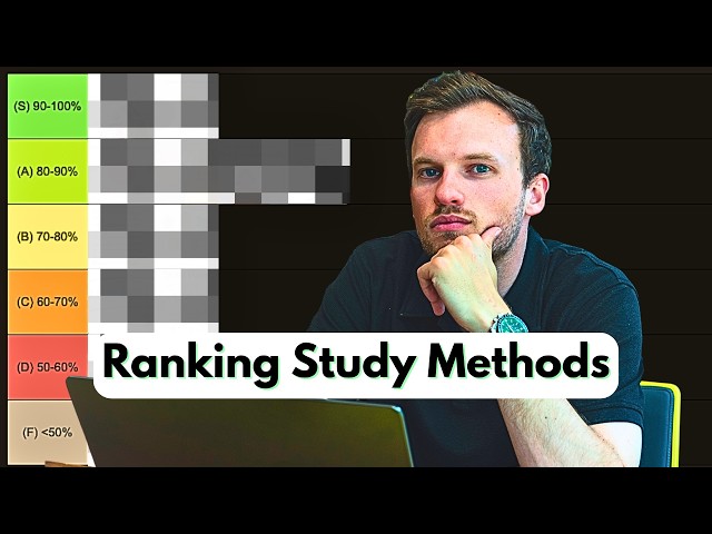 I Ranked Every Study Method (Most Students Use the Worst One)