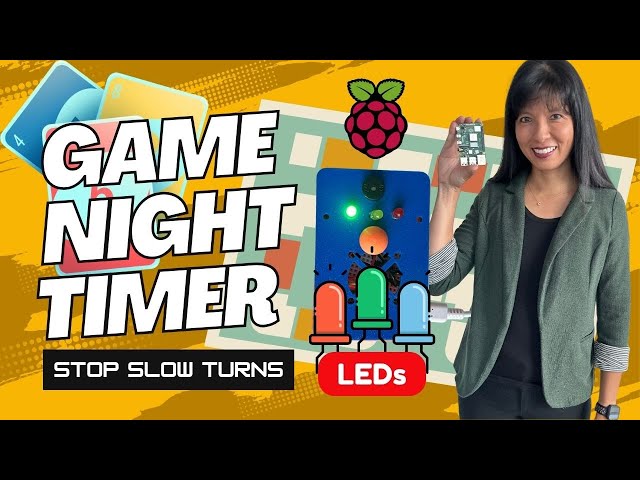 Raspberry Pi Game Night Timer with LEDs - DIY Tutorial