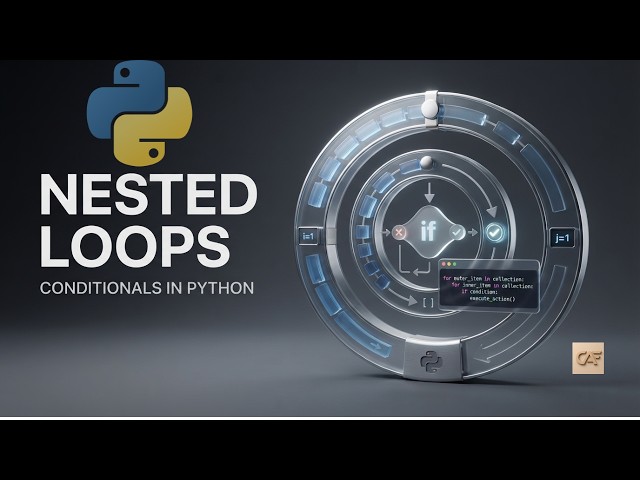 Python Nested Loops and Conditions | How to Combine Loops & If Statements