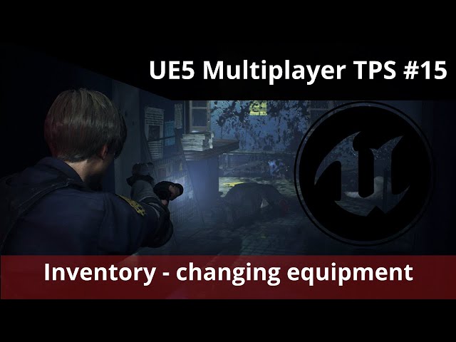 UE5 Multiplayer TPS tutorial #15 - Inventory - More swapping modular meshses!