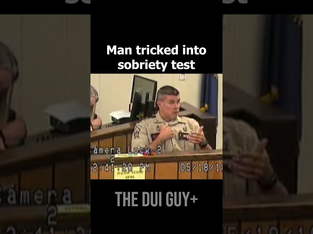 DUI Attorney Slams Cop On Stand Cop Who Tricked Client Into Sobriety Test