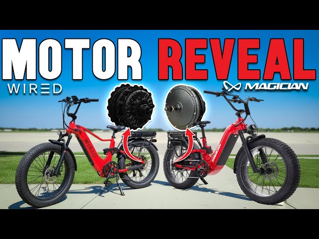 72V E-Bike Motors OPENED: Wired Warrior vs Magician Alpha — The SURPRISING Difference Inside!