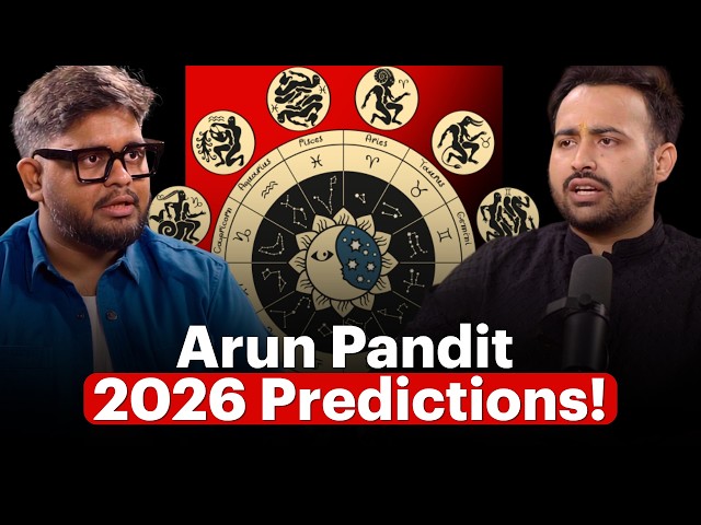 Astrologer Arun Pandit's DANGEROUS 2026 Predictions!!