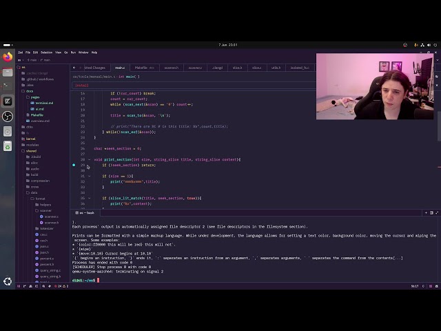 operating system development