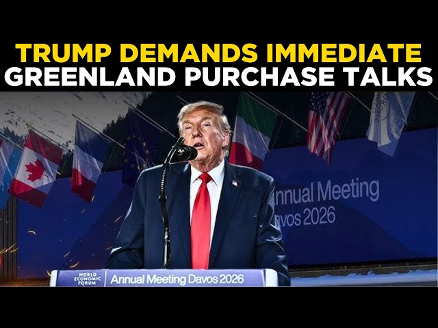 BREAKING NEWS LIVE | Donald Trump Announces Intent to Buy Greenland at World Economic Forum